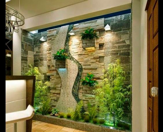 plantas para jardim de inverno em corredor