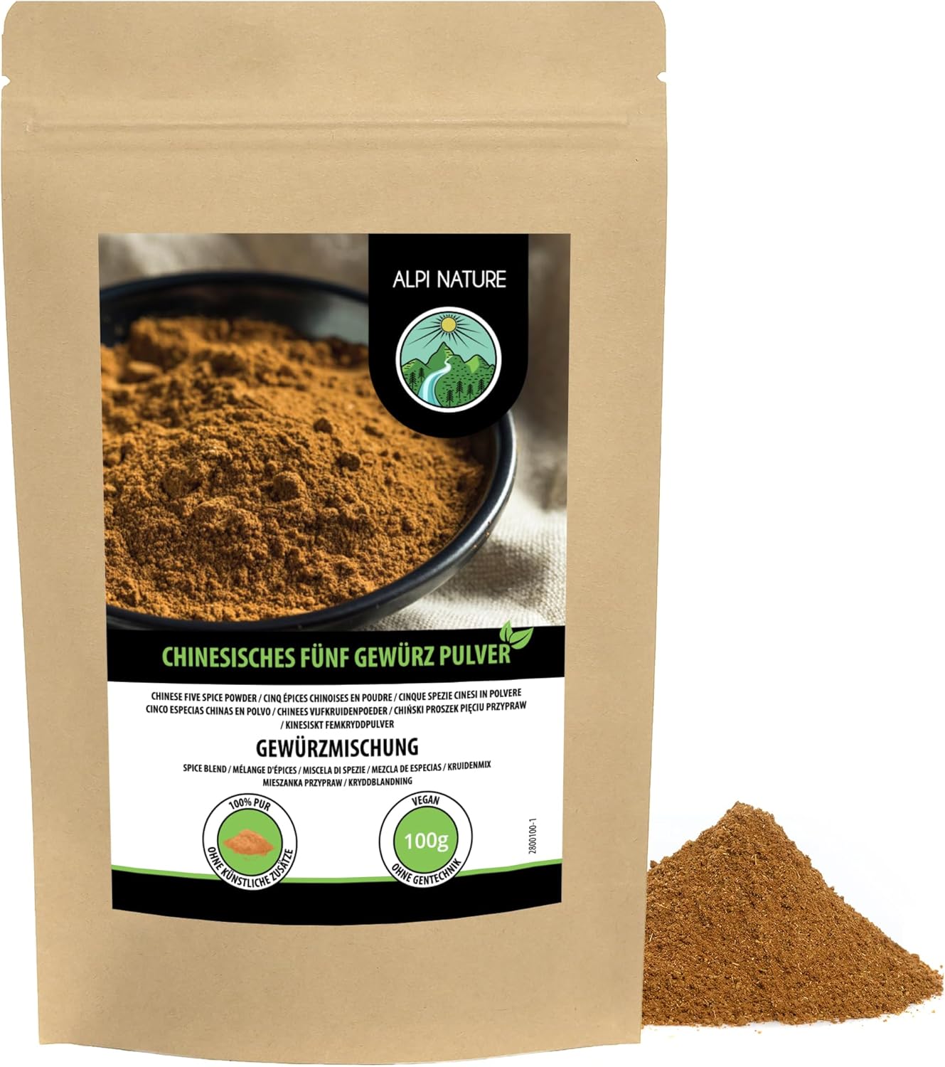 pó de 5 especiarias chinesas