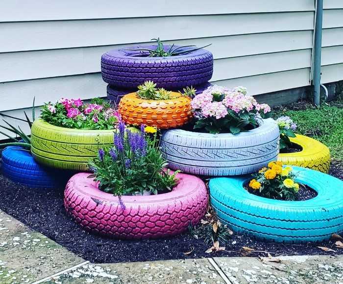 poço de decoração para jardim