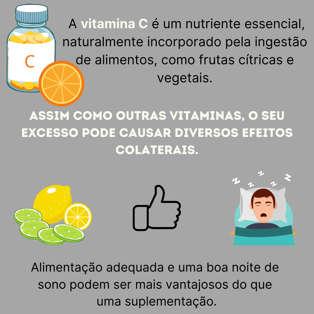 pode tomar vitamina c duas vezes ao dia