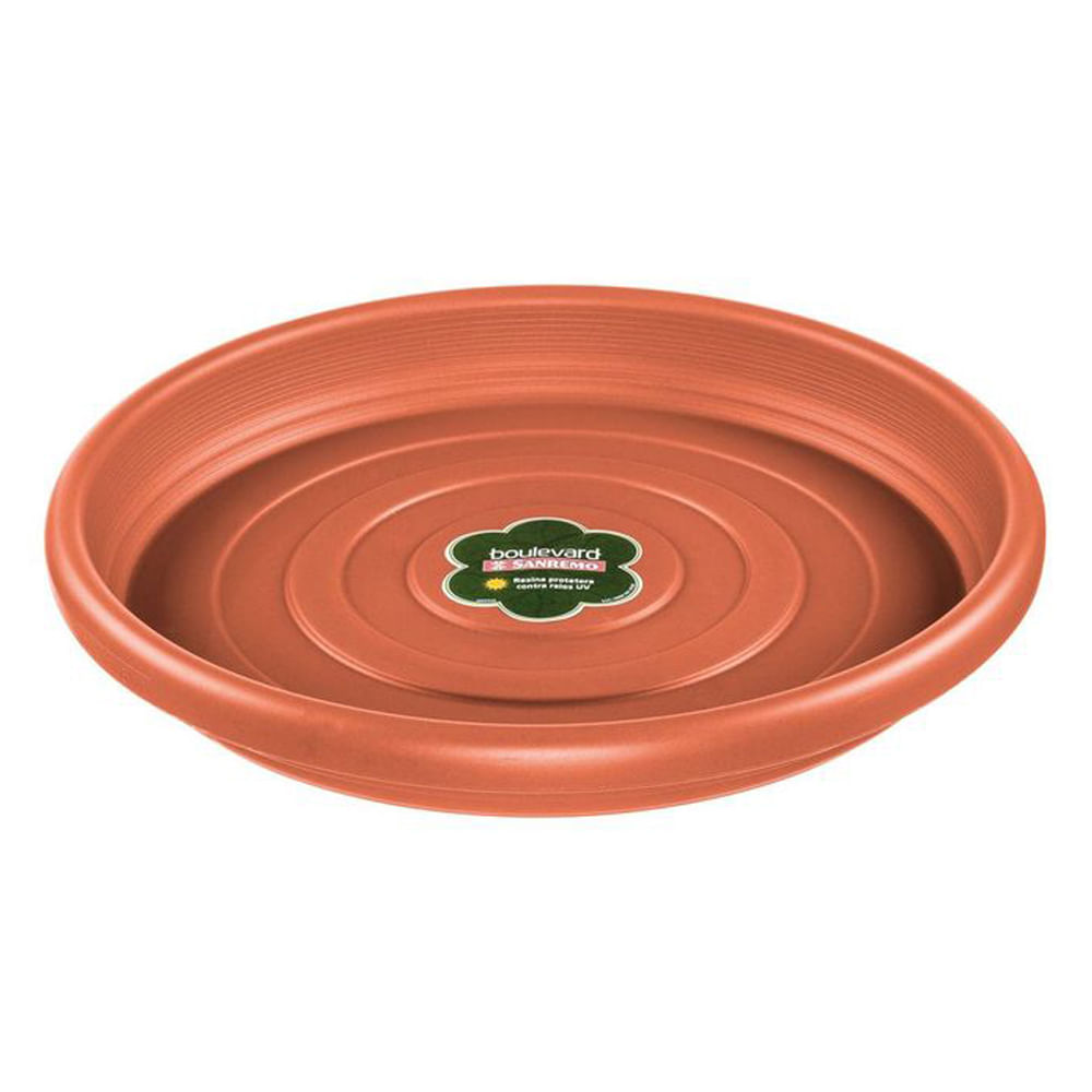 Prato para vaso de planta quadrado