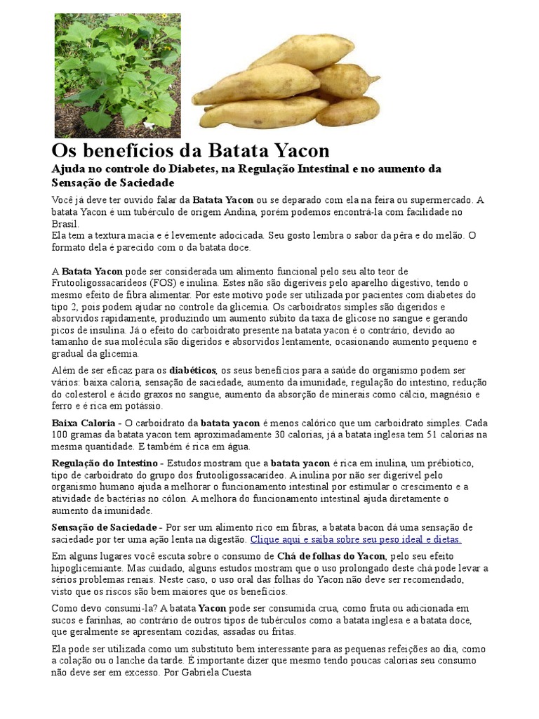 Yacon vs. Batata Doce: Qual a Melhor Escolha?