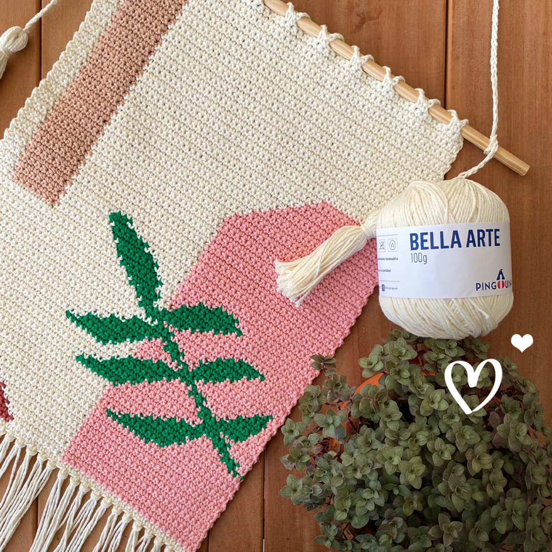 10 ideias criativas quadro croche parede