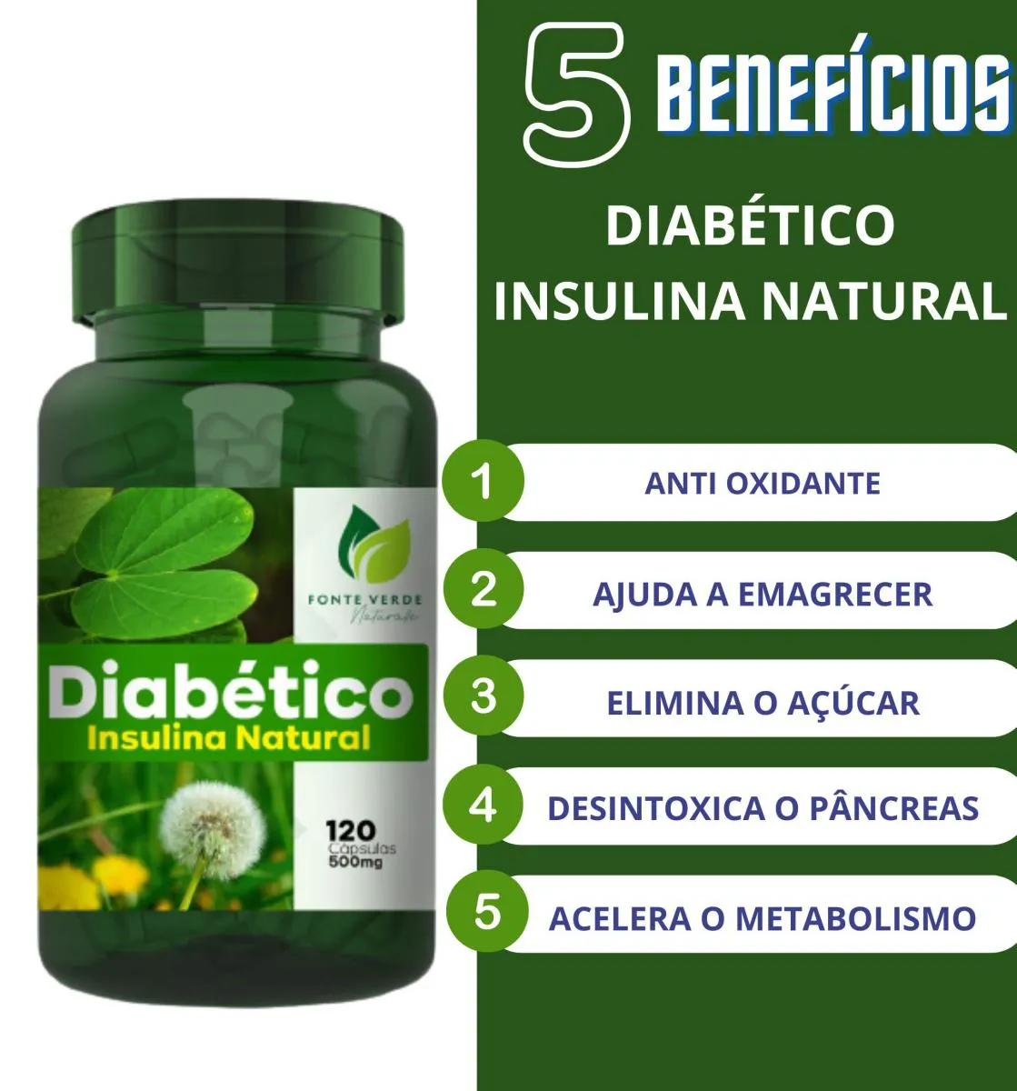 qual a melhor vitamina para quem tem diabetes