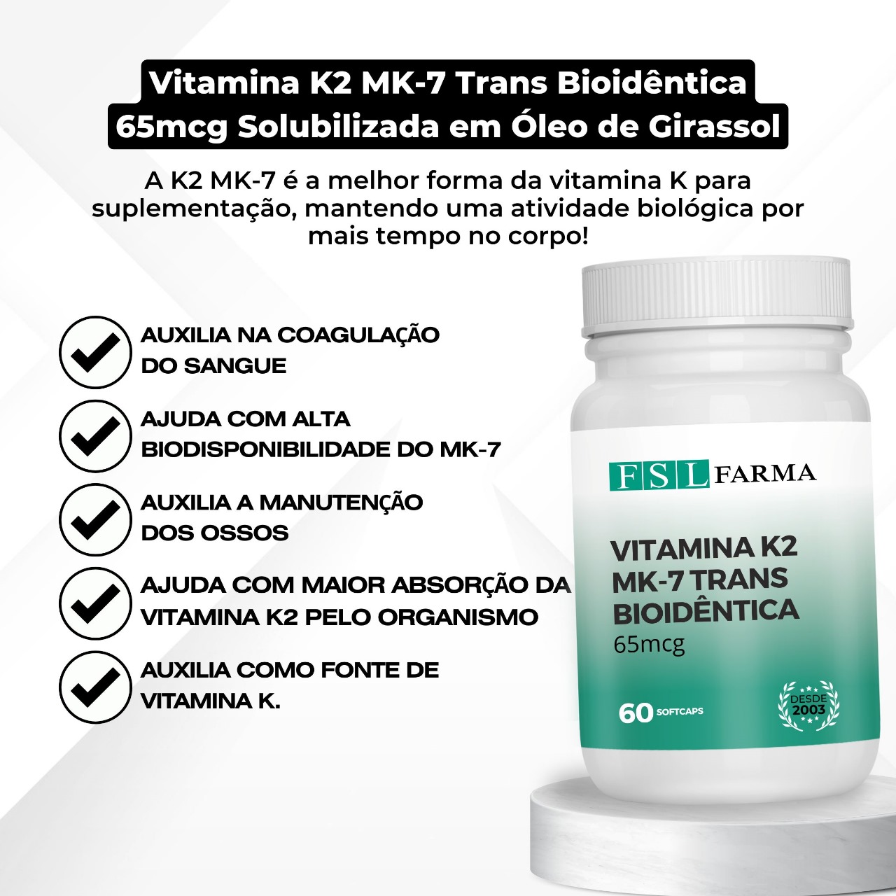 efeitos colaterais falta vitamina k2