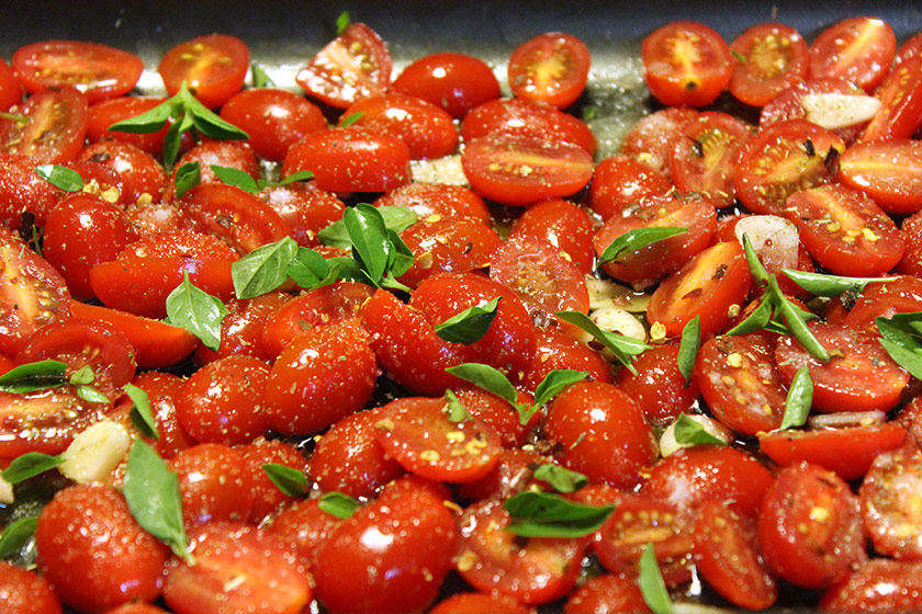 receitas com tomate cereja