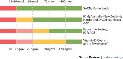 nível ideal de vitamina d