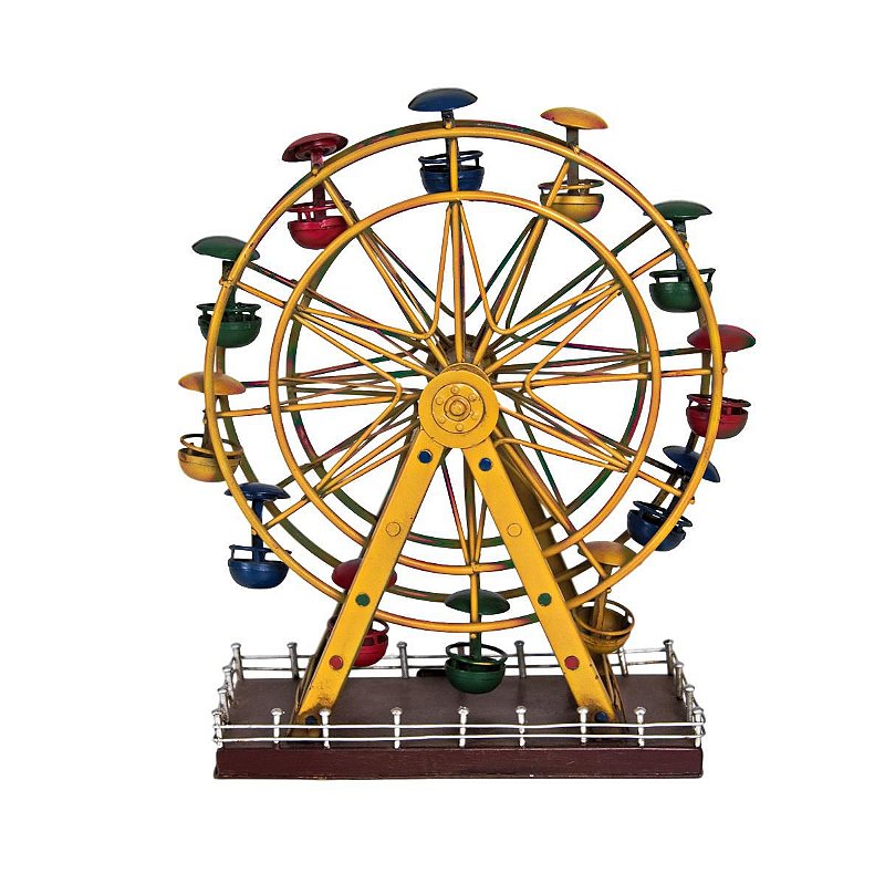 roda gigante decoração natalina com luzes led