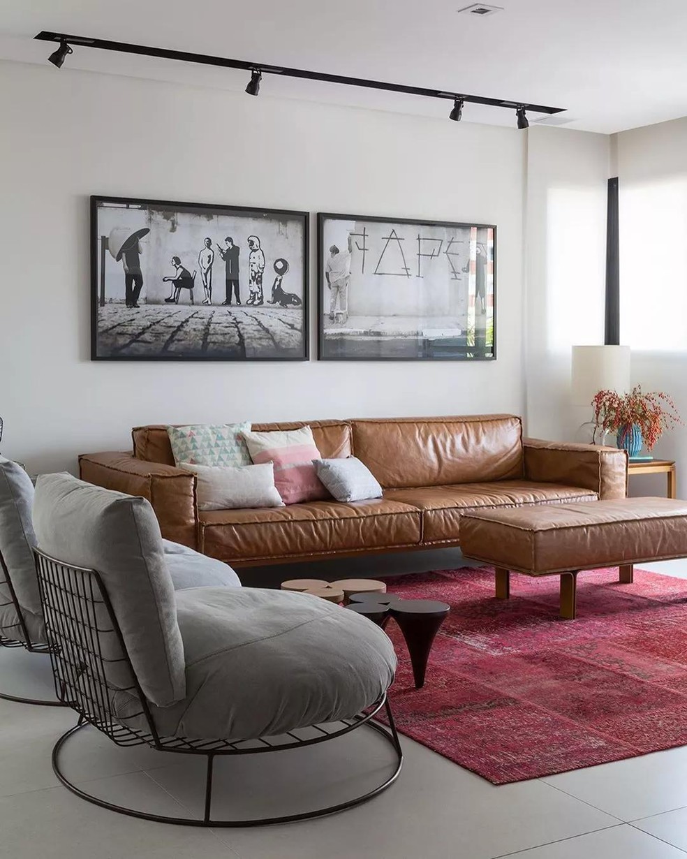 decorar sala estar simples barato