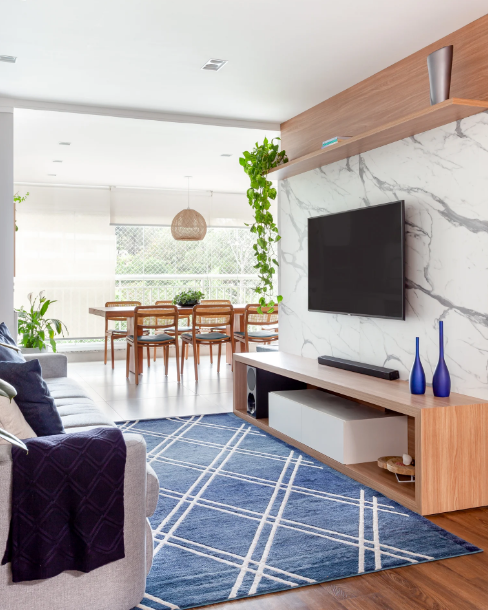 sala de estar decoração simples