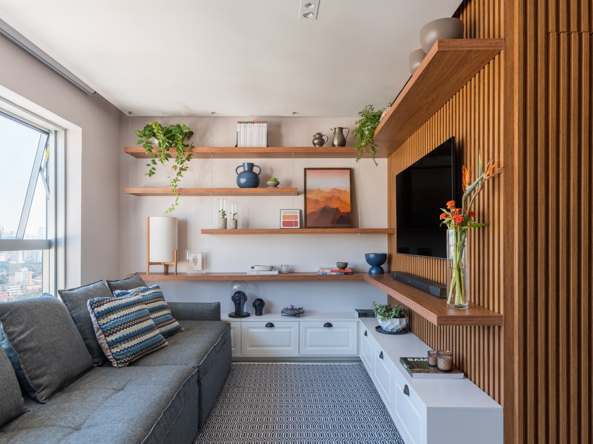 sala simples vs minimalista qual melhor