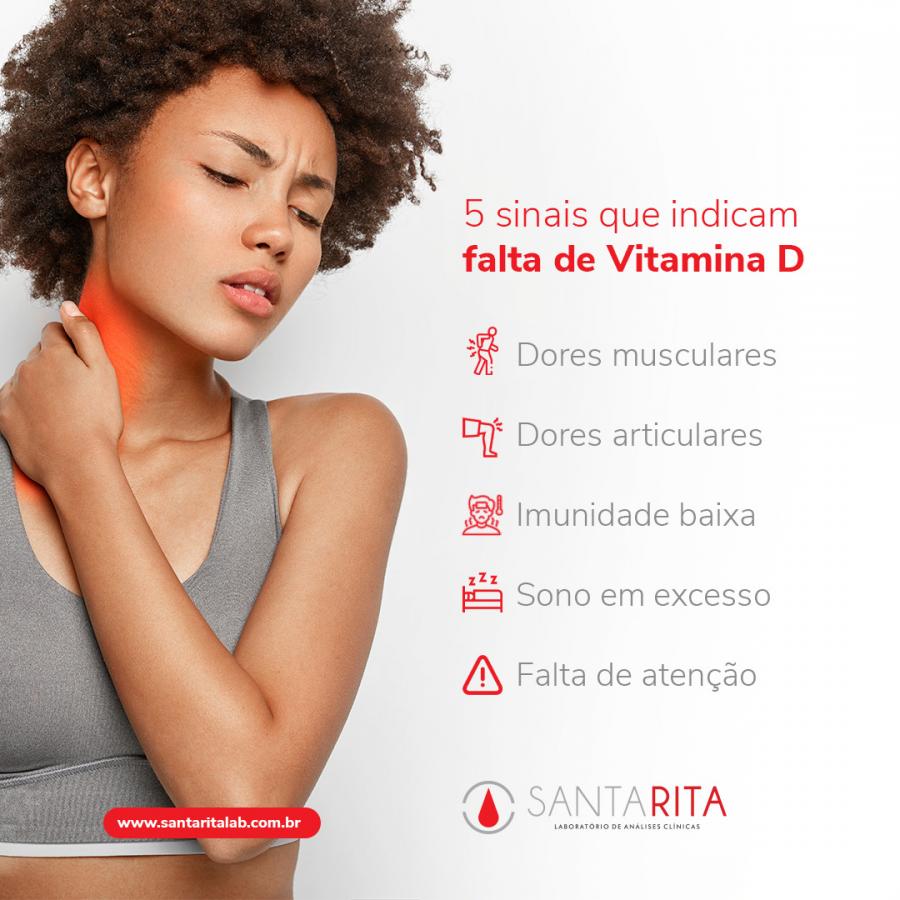 lista de sintomas falta de vitamina d