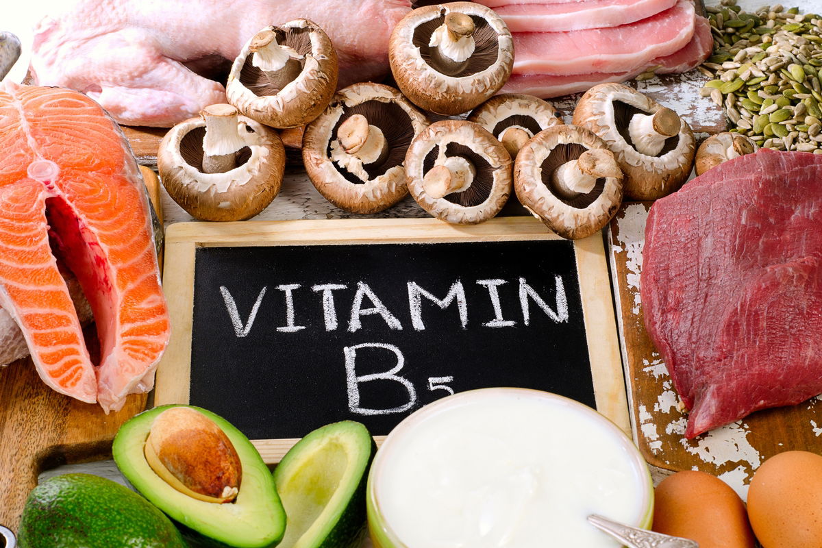 sintomas de deficiência de vitamina b5