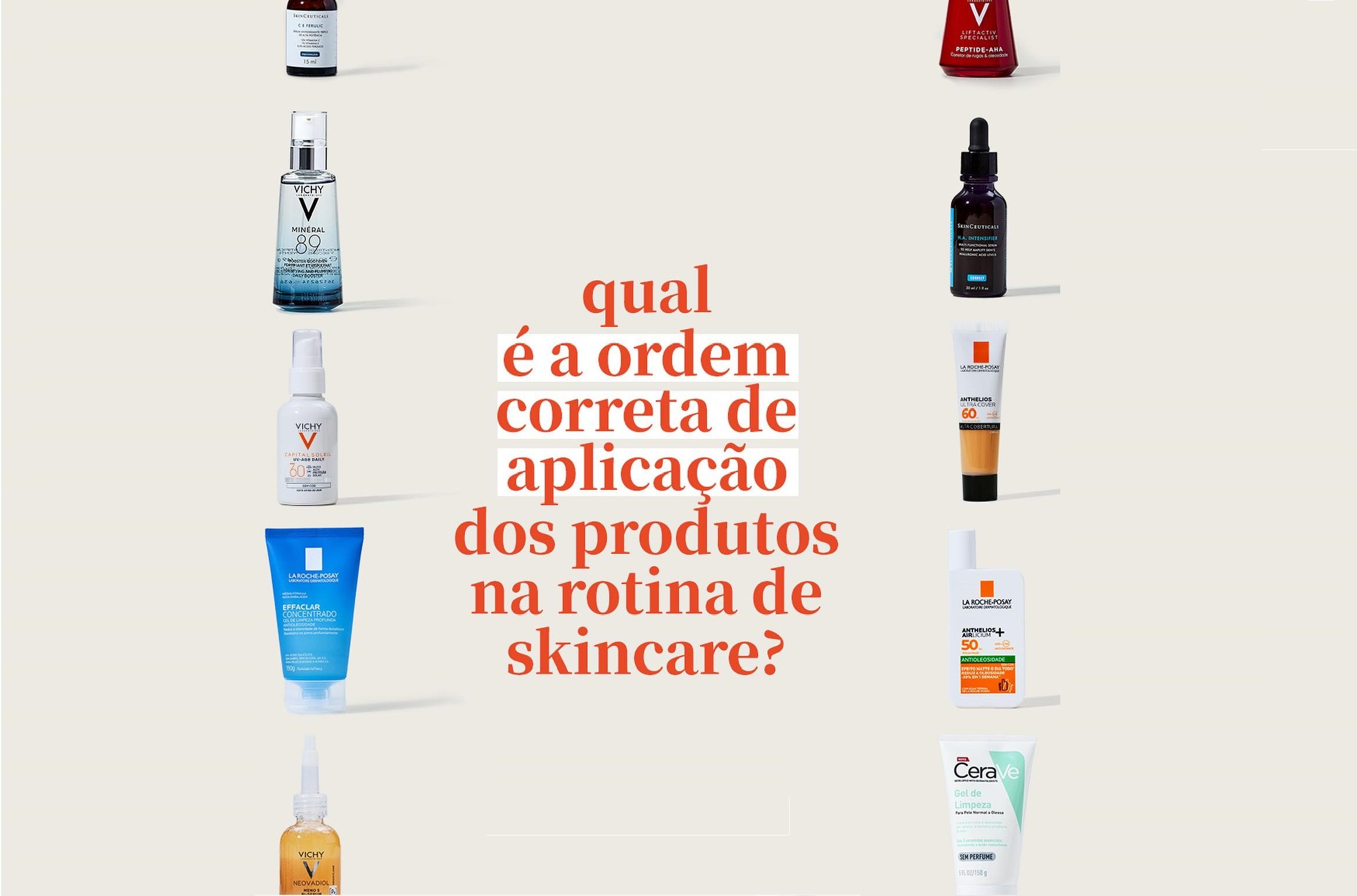 skincare de manhã ou à noite qual é mais importante