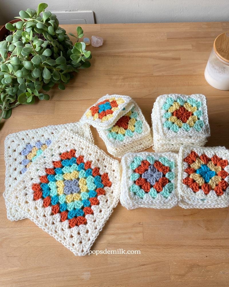 squares de croche