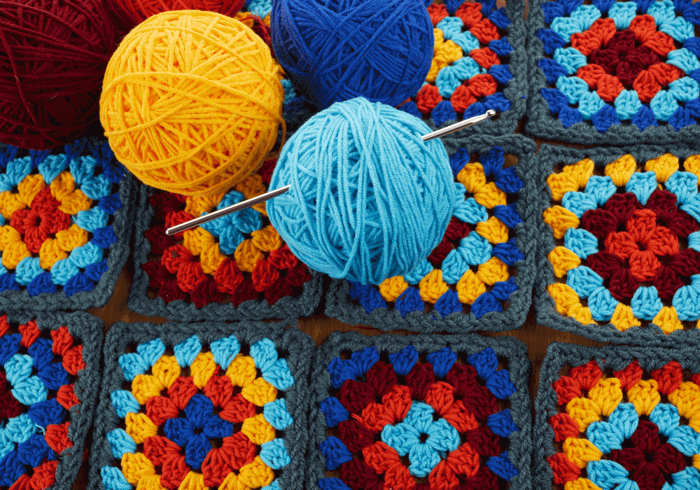 erros comuns ao fazer squares de croche iniciantes