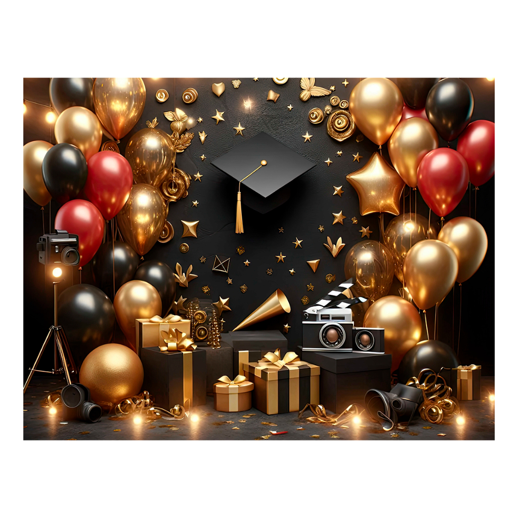 decoração formatura terceirão com tema estrela do sucesso