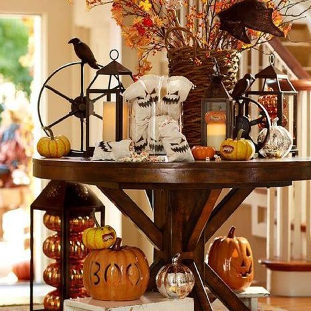 10 ideias criativas decoração thanksgiving mesa posta