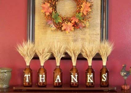 decoração thanksgiving rústica versus moderna qual escolher