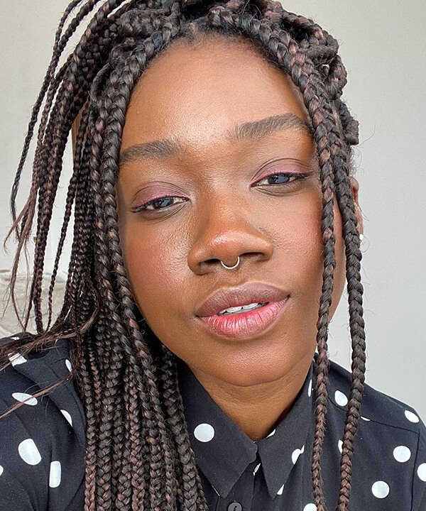 tipos de tranças para rosto redondo