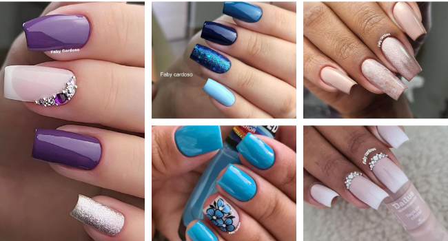 ideias de unha decorada 2 dedos para arrasar