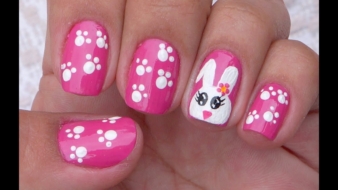 como evitar unhas de páscoa com aspecto infantil