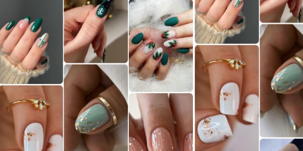 unhas curtas ou compridas para o natal
