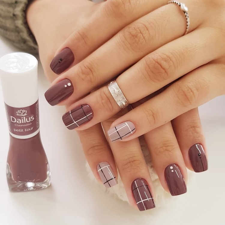 unhas de gel inspiração