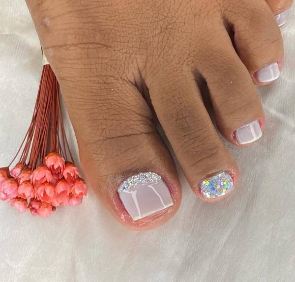 unhas decoradas pes ideias criativas