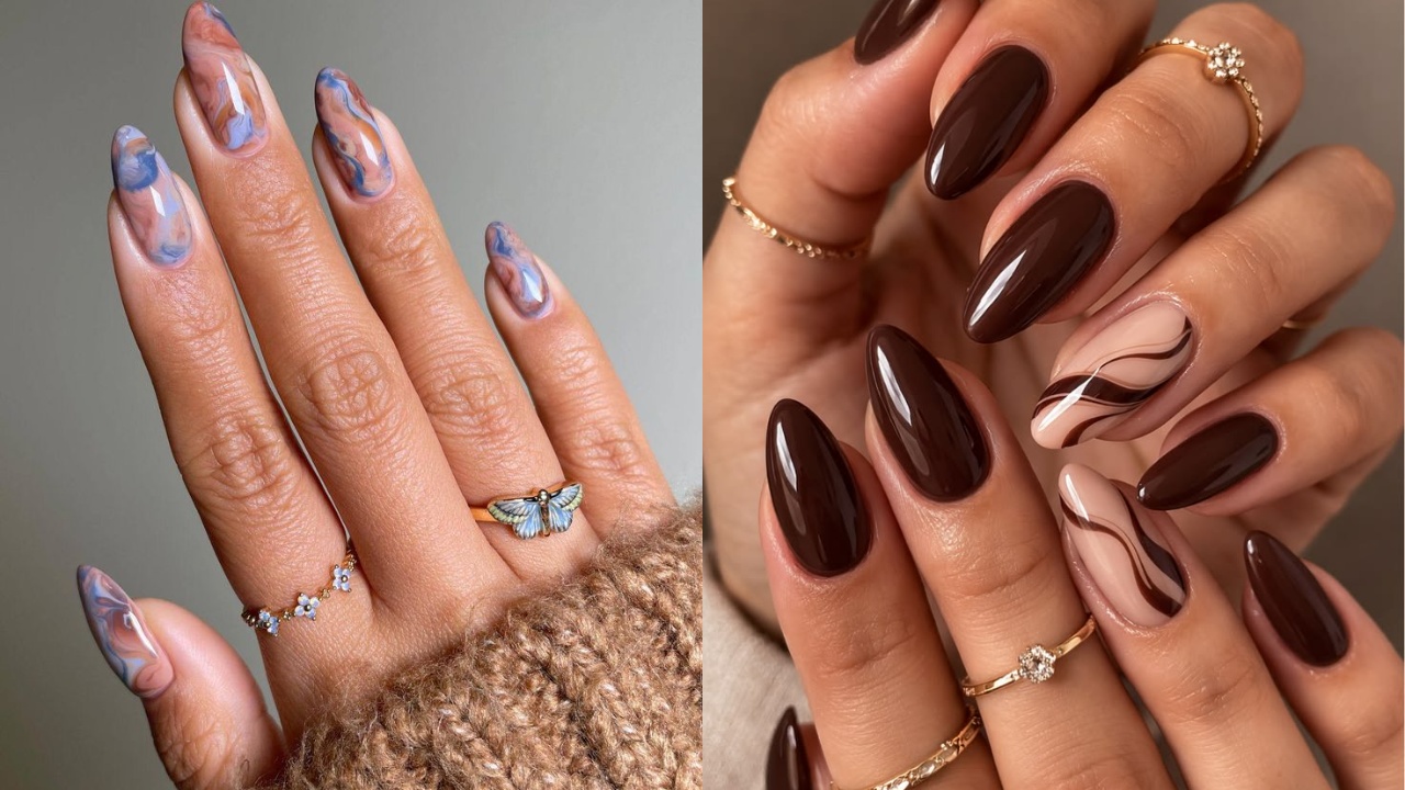 unhas marrons escuras manchadas o que pode ser