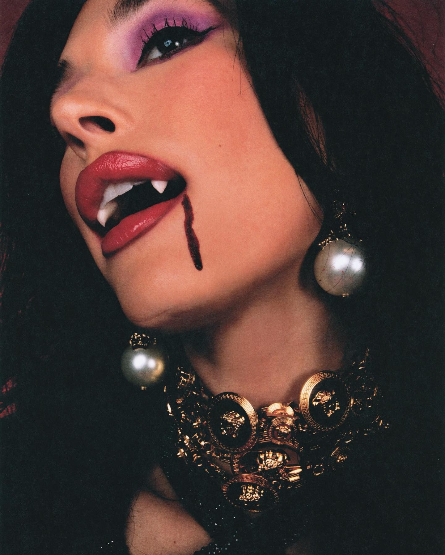 ideias maquiagem vampira halloween