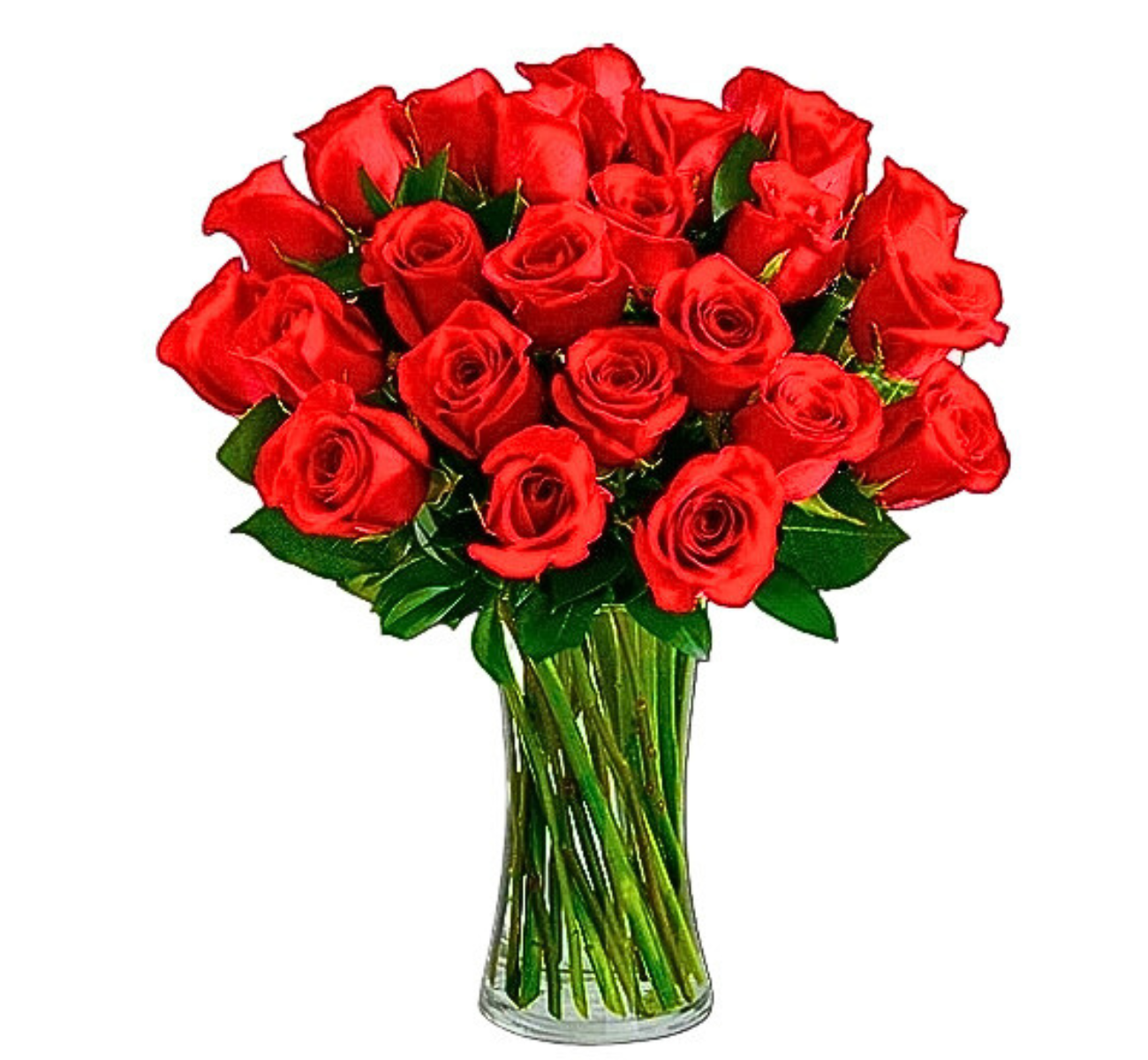 vaso de rosas online