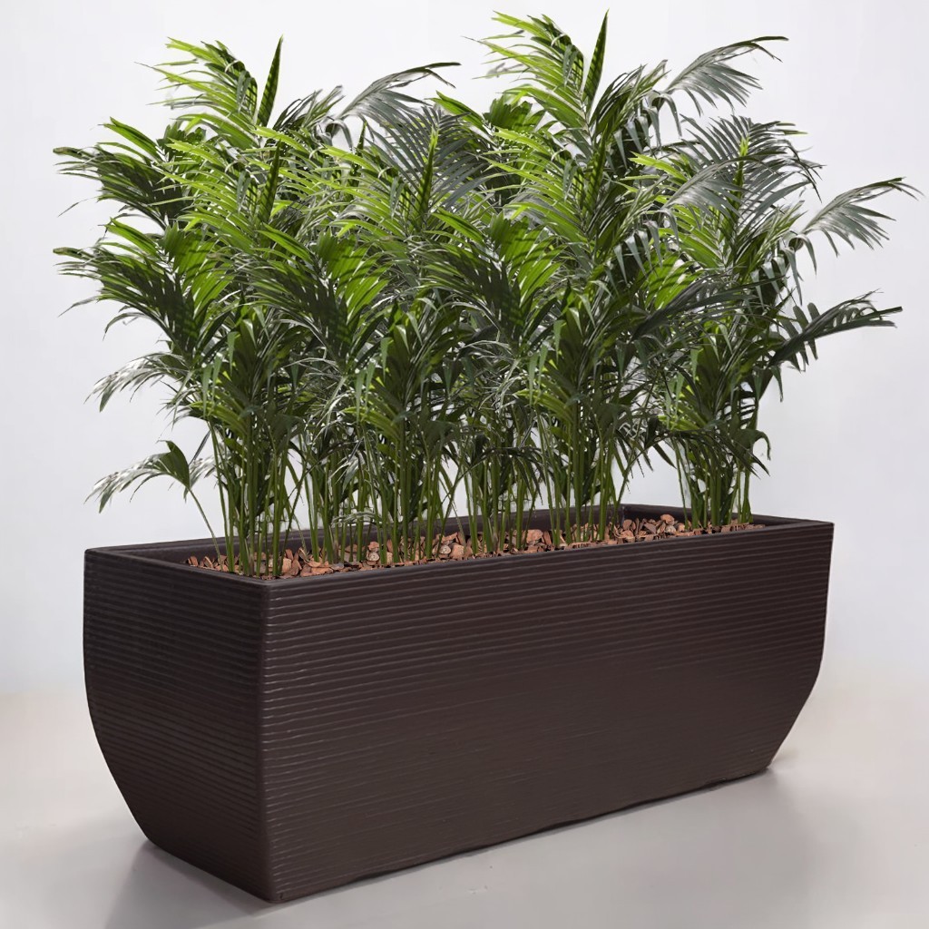 Vaso retangular decorativo