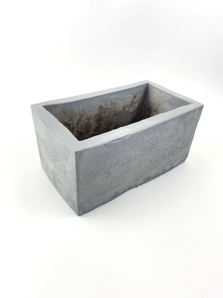Vaso retangular grande