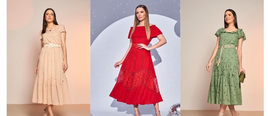 vestido balonê versus slip dress qual escolher