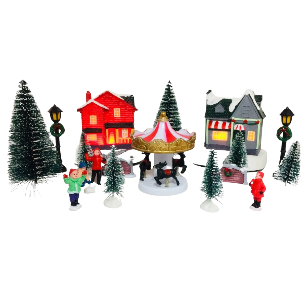 casinhas de mdf para vila natalina