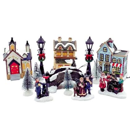 vila natalina decoração