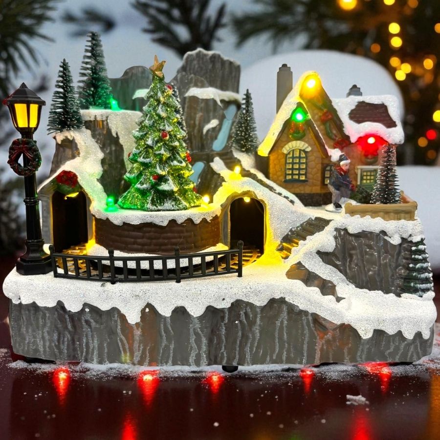 casinhas de mdf para vila natalina