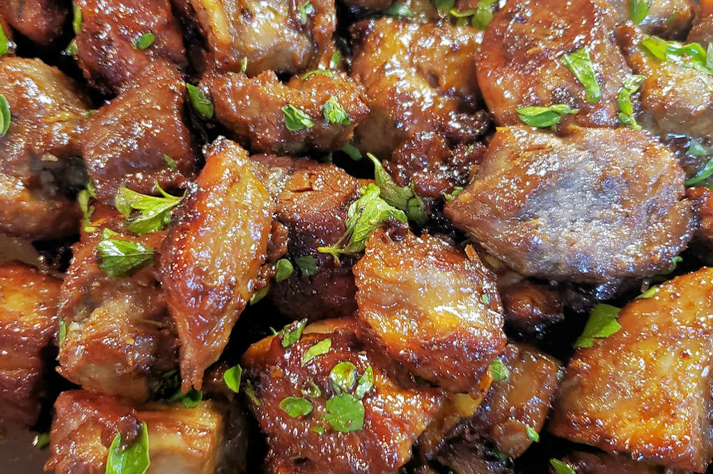 Receita de Vinha d'Alhos para Frango