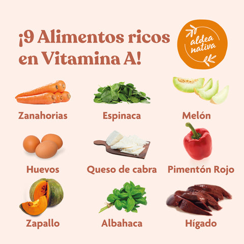 vitamina a em frutas