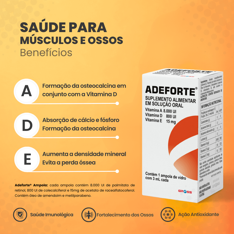 Adeforte para pele