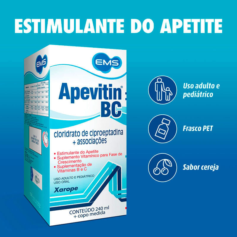 efeitos colaterais do apevitin bc para adultos