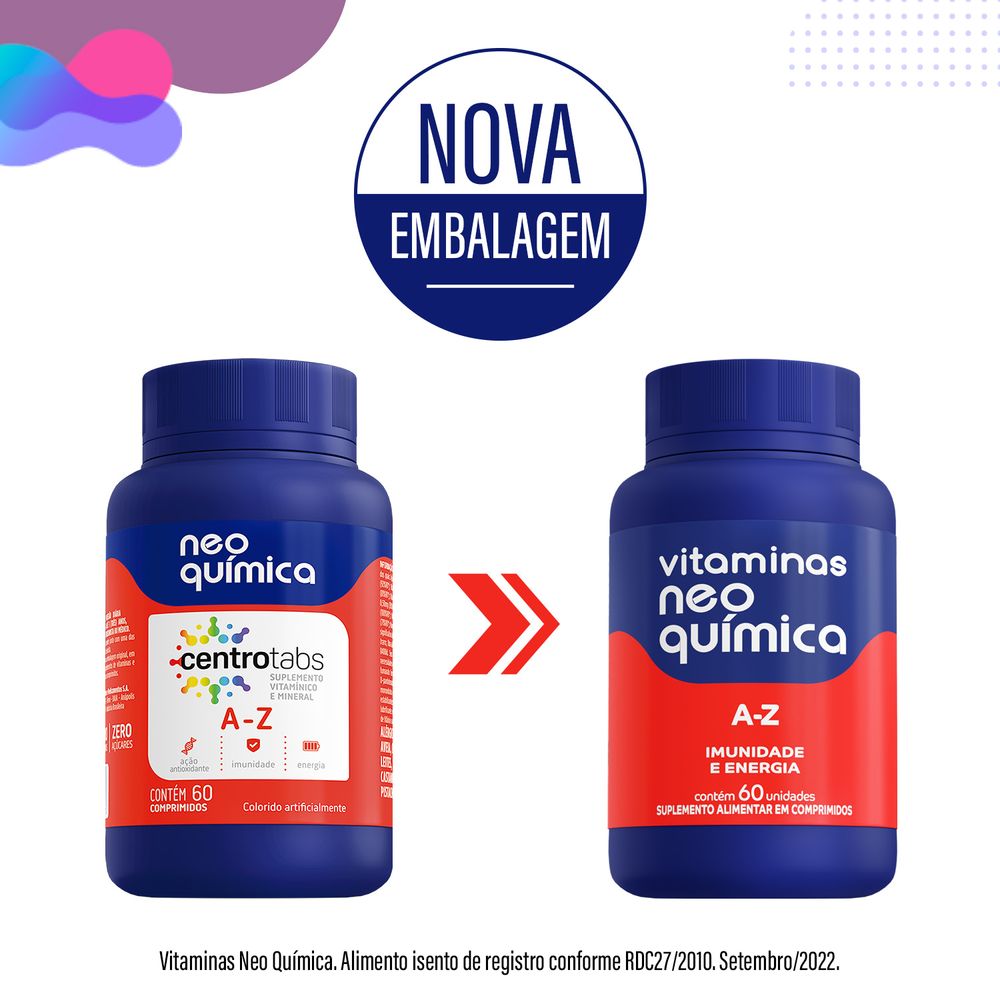 5 ideias de títulos:
1. Vitamina Neo Química A-Z: Guia Completo de Benefícios e Indicações
2. Como a Vitamina Neo Química A-Z Pode Impulsionar Sua Energia Diária
3. Vitamina Neo Química: Qual a Melhor Opção para Você (Mulher