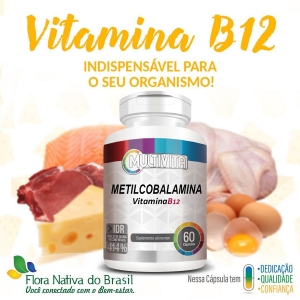 vitamina B12 cianocobalamina ou metilcobalamina