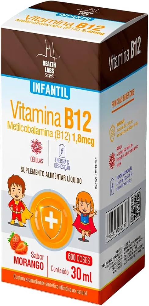 vitamina b12 para crianças