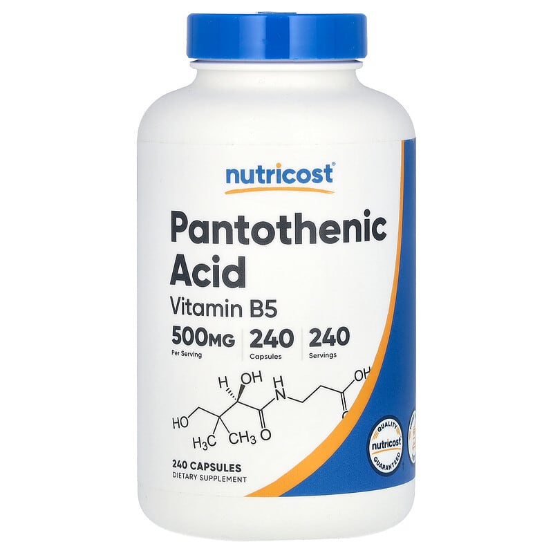 vitamina B5 cabelo