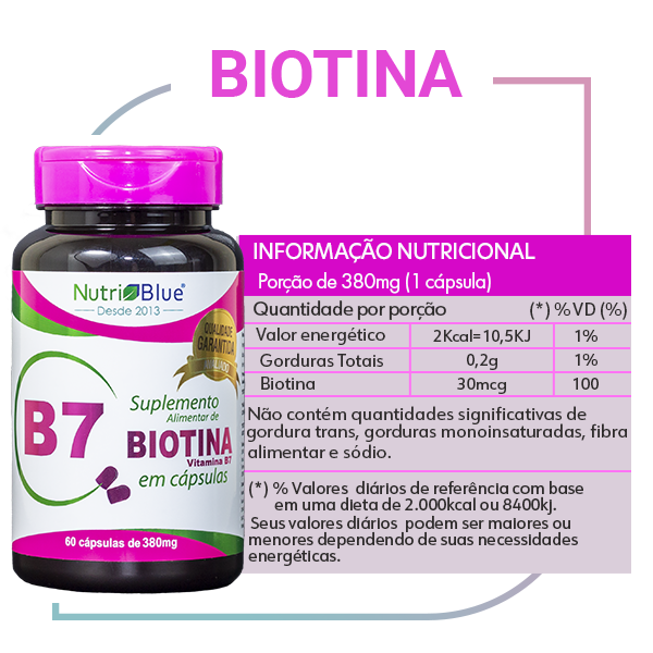 vitamina B7 benefícios