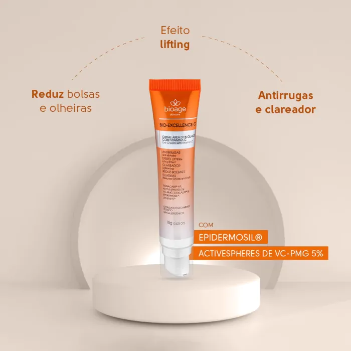 melhor vitamina c para area dos olhos