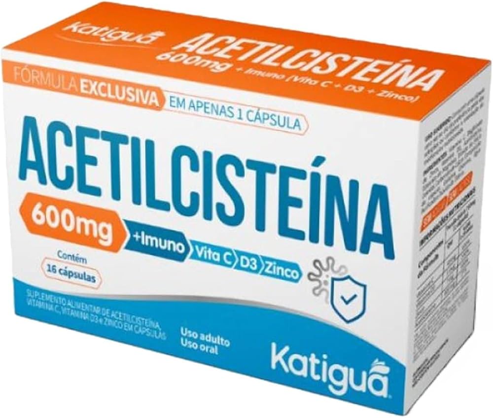 vitamina c com acetilcisteína