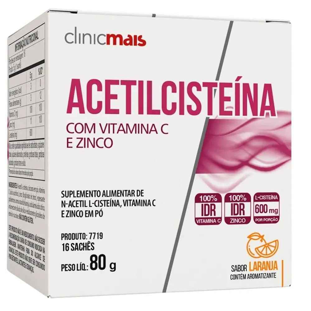 vitamina c e acetilcisteína efeitos colaterais